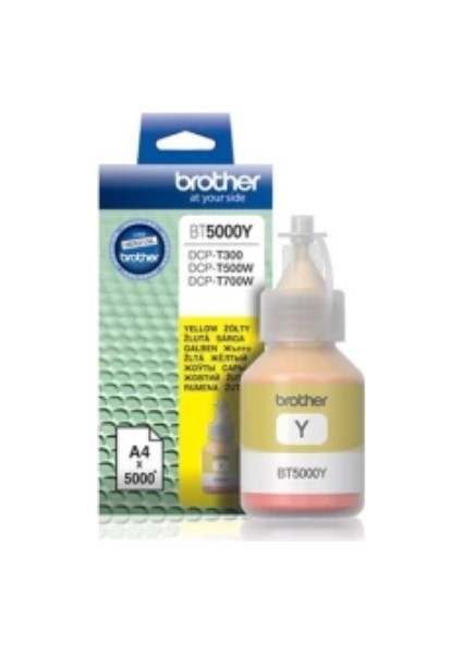 Brother BT5000 Sarı Orjiinal Mürekkep 50 Ml.