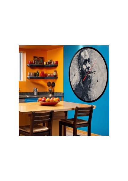 Modern Tasarım Kanvas Saat 1159