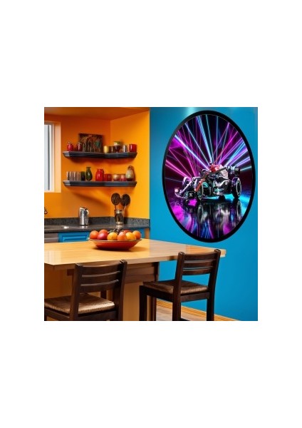 Modern Tasarım Kanvas Saat 1176