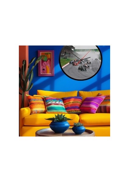 Modern Tasarım Kanvas Saat 803