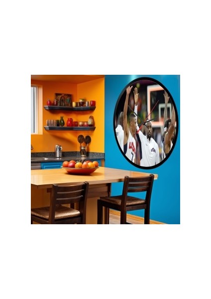 Modern Tasarım Kanvas Saat 1294