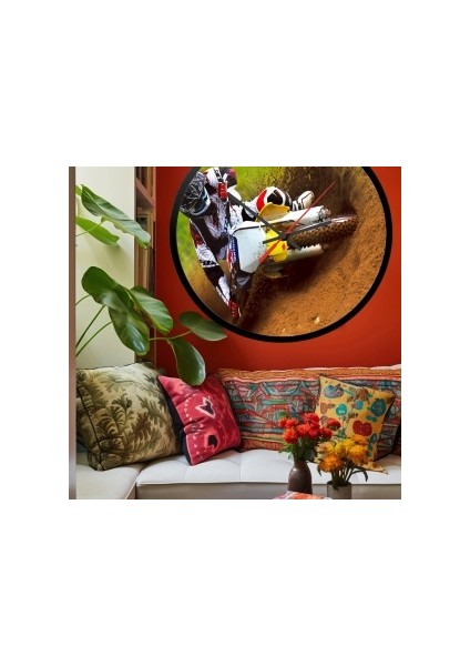 Modern Tasarım Kanvas Saat 1645