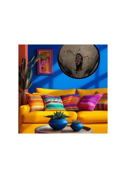 Modern Tasarım Kanvas Saat 1009