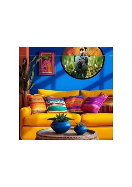 Modern Tasarım Kanvas Saat 832