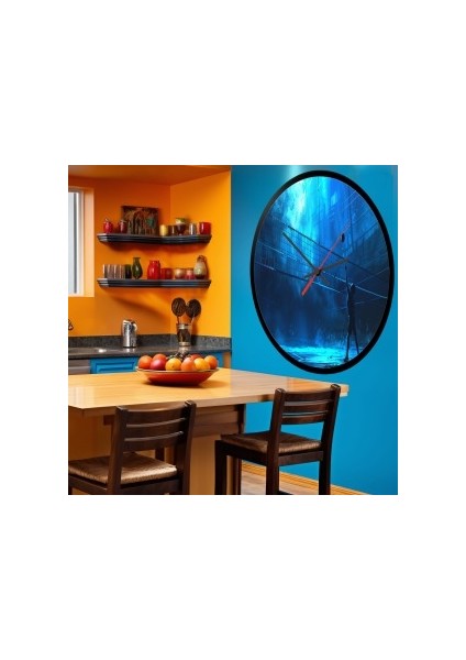 Modern Tasarım Kanvas Saat 1206