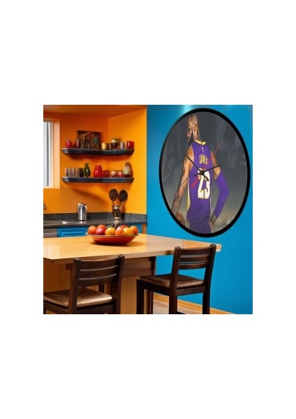 Modern Tasarım Kanvas Saat 1449