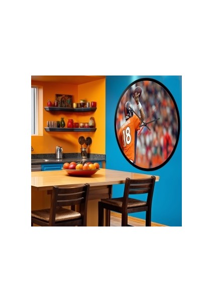 Modern Tasarım Kanvas Saat 1132