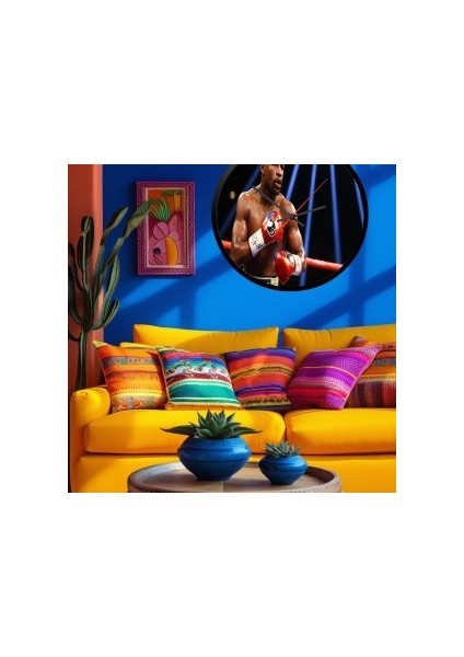 Modern Tasarım Kanvas Saat 955