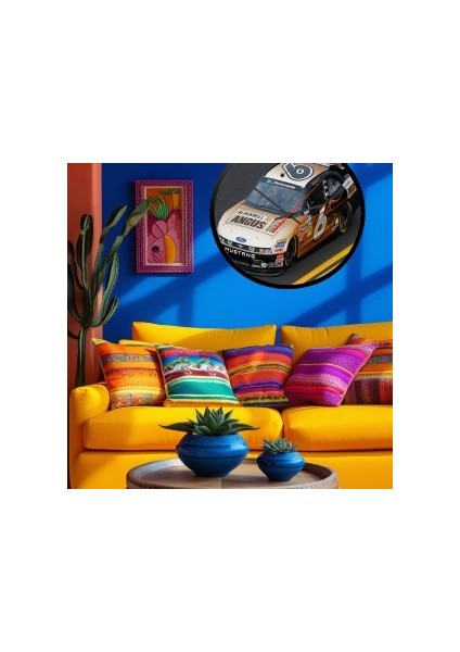 Modern Tasarım Kanvas Saat 891