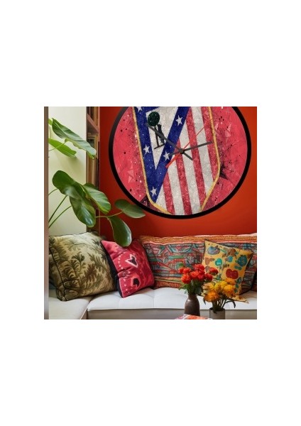 Modern Tasarım Kanvas Saat 1699