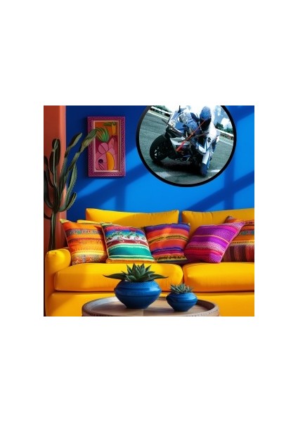 Modern Tasarım Kanvas Saat 841