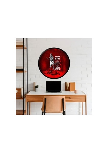 Modern Tasarım Kanvas Saat 354