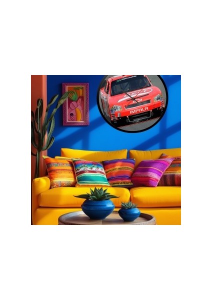 Modern Tasarım Kanvas Saat 859