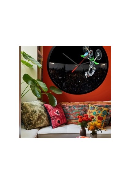 Modern Tasarım Kanvas Saat 1500