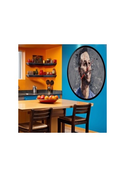 Modern Tasarım Kanvas Saat 1453