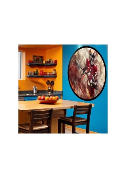 Modern Tasarım Kanvas Saat 1300