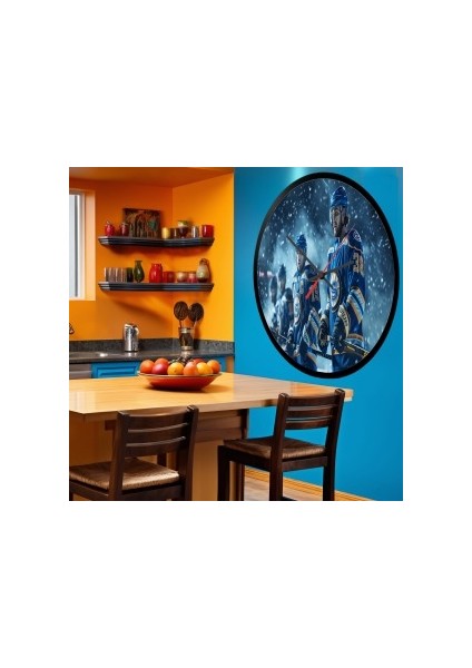 Modern Tasarım Kanvas Saat 1298