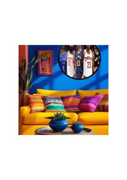 Modern Tasarım Kanvas Saat 777