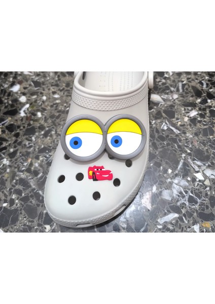 Minyonlar Crocs Terlik Uyumlu Dekoratif Aksesuar