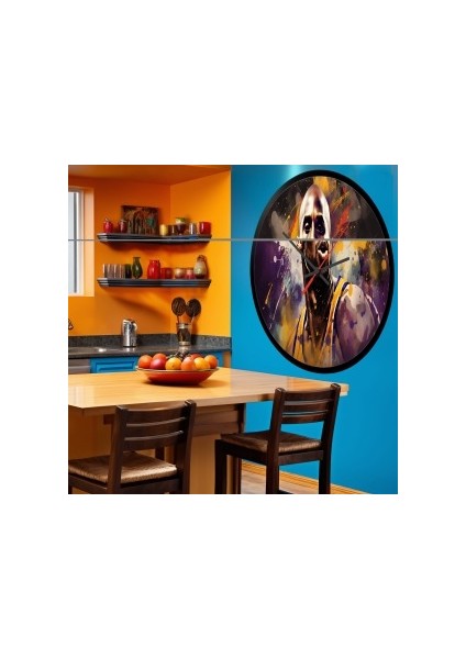 Modern Tasarım Kanvas Saat 1196