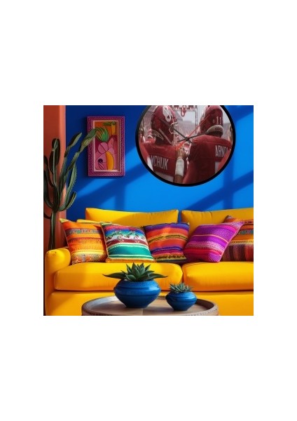 Modern Tasarım Kanvas Saat 949