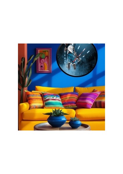 Modern Tasarım Kanvas Saat 790