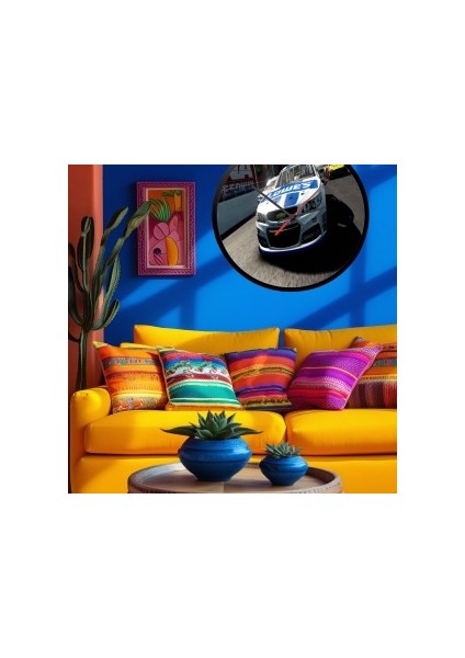 Modern Tasarım Kanvas Saat 913