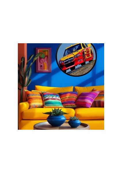 Modern Tasarım Kanvas Saat 871