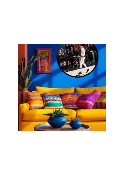 Modern Tasarım Kanvas Saat 941