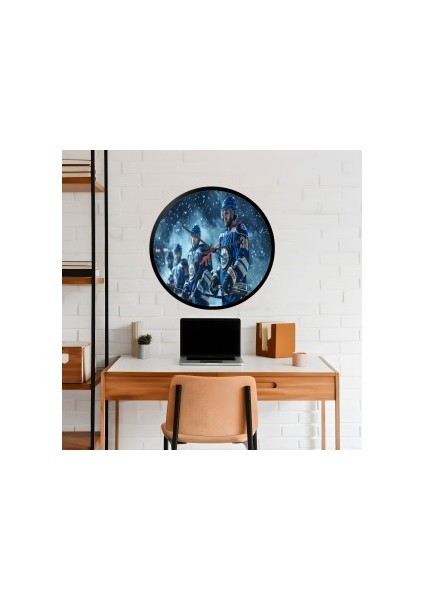 Modern Tasarım Kanvas Saat 191