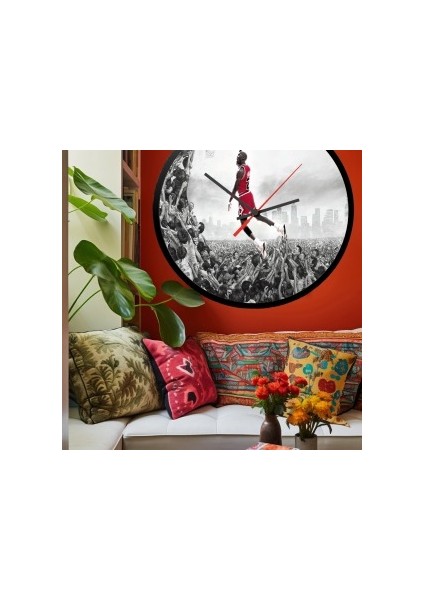 Modern Tasarım Kanvas Saat 1647