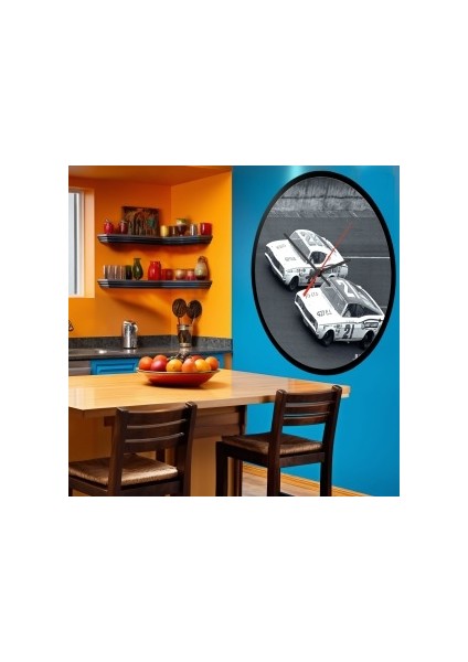 Modern Tasarım Kanvas Saat 1251