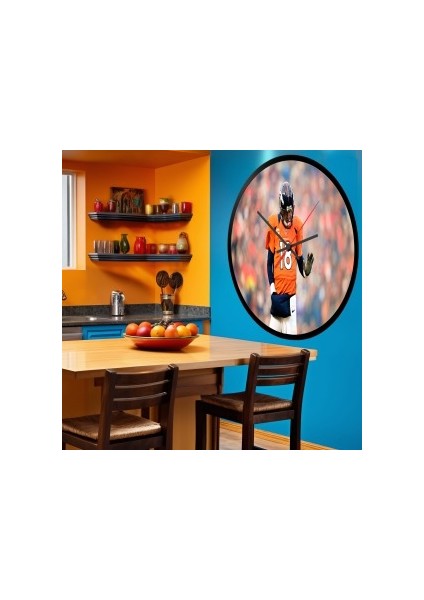 Modern Tasarım Kanvas Saat 1133