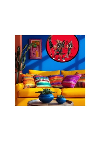 Modern Tasarım Kanvas Saat 792