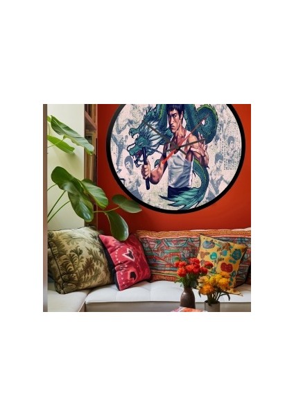 Modern Tasarım Kanvas Saat 1601