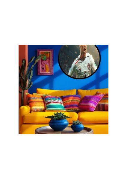 Modern Tasarım Kanvas Saat 940