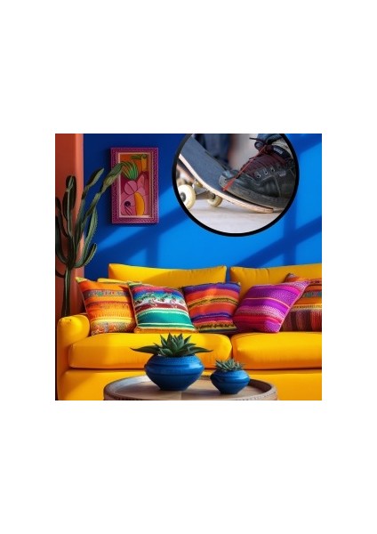 Modern Tasarım Kanvas Saat 909