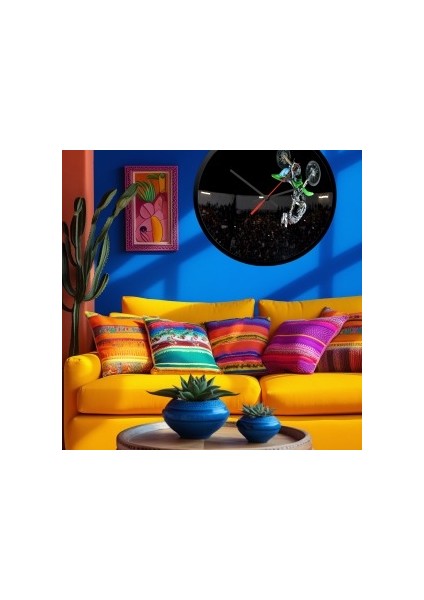 Modern Tasarım Kanvas Saat 762