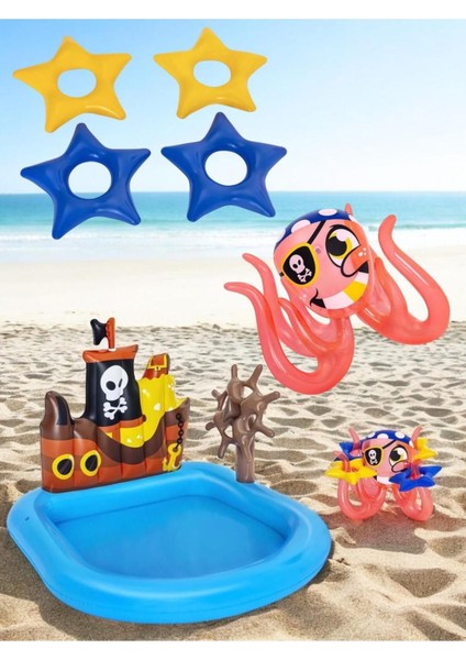 Renkli Şişme Tekne Oyun Havuzu 140X130X104 Cm, Eğlenceli ve Güvenli Tasarım fiyatları