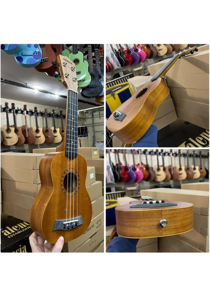 Soprano Maun Ağacı Ukulele Kılıf Pena Dahil Kod 0746