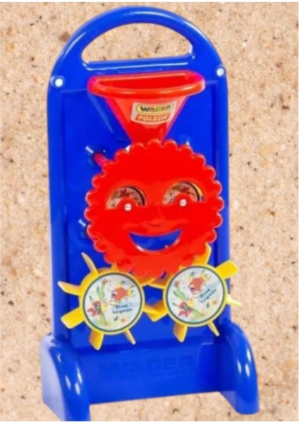 Renkli Kum ve Su Değirmeni ile Eğlenceli Havuz ve Plaj Keyfi