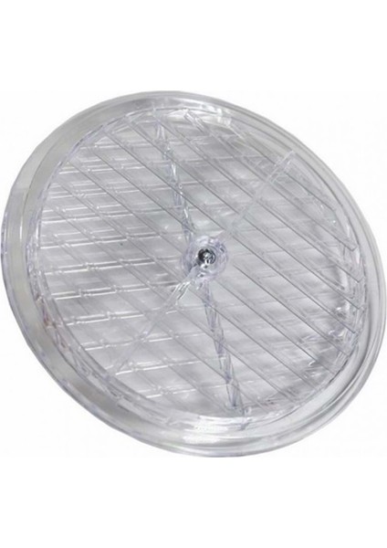 Yuvarlak Plastik Doğalgaz Menfezi Şeffaf 160MM