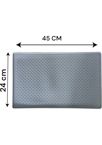 Çok Amaçlı Isıya Dayanıklı Kaymaz Mat – Mutfak, Banyo, Tezgâh Üstü Kullanım Için | 28X45 cm fırsatları