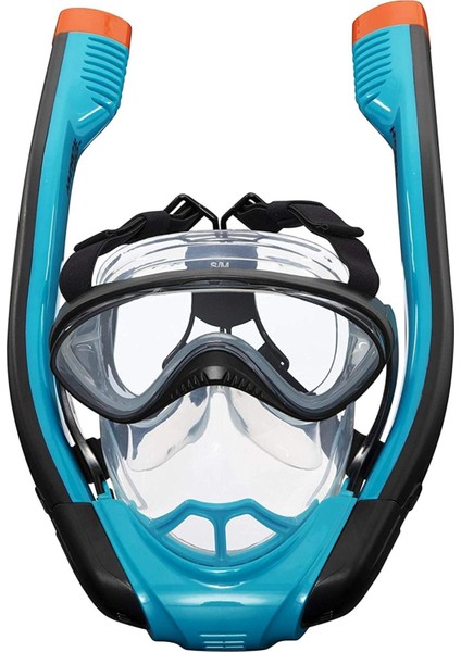 Büyük/xlarge Seaclear Flowtech Şnorkel, Su Altı Keşfi Için Ideal Seçim