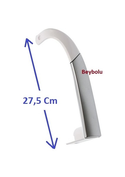 Beko D 8410 Sm Buzdolabı Üst Kapı Kolu Gri-Beyaz Renk Buzdolabı