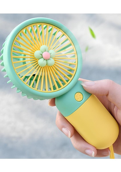 Mini Taşınabilir Masaüstü El Fan Dahili Batarya Kablosuz Kullanım Ultra Kompakt