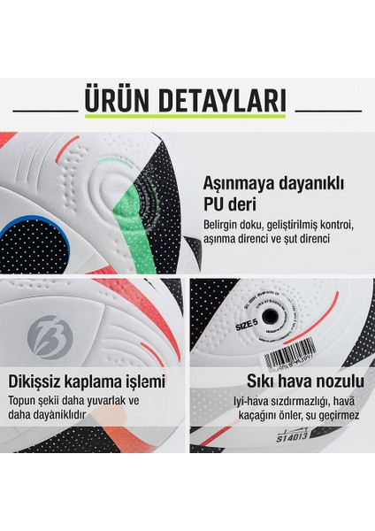 Futbol Dünya Kupası 2026 Tasarım Futbol Topu 4 Astarlı No:5 480 Gram fırsatları