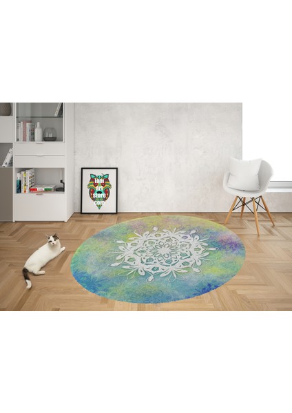 Yoga, Meditasyon,burçlar ve Mandala Temalı, Meditasyon, Salon, Mutfak, Oturma Odasıı Halısı 64 modelleri