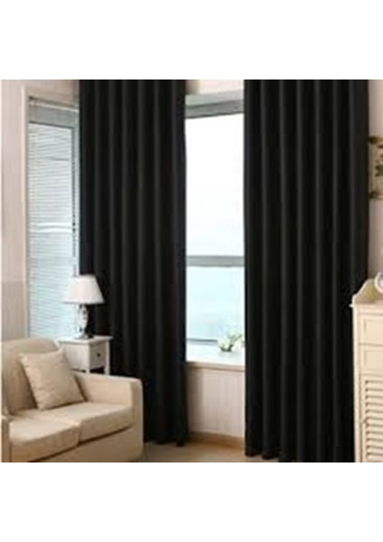 Siyah Işık Geçirmez Blackout Karartma Perde
