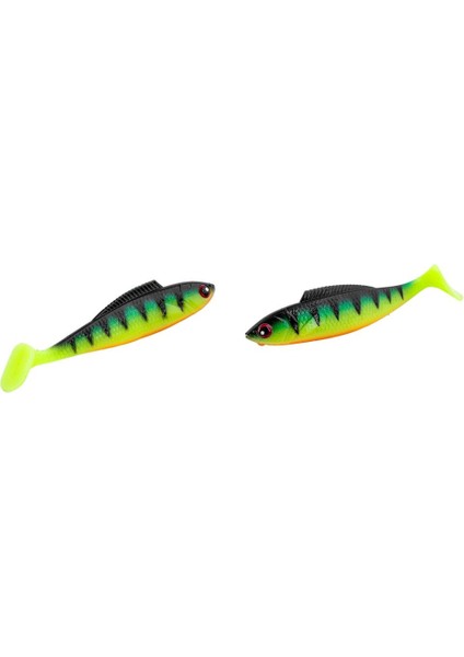 Silikon Sahte Balık - 4,5g 85MM - Fishack Predatorx - Uv Boyalı - Volt